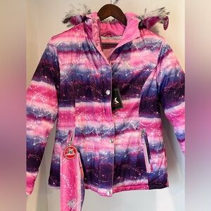 Girls ZeroXposur Winter Coat with headband